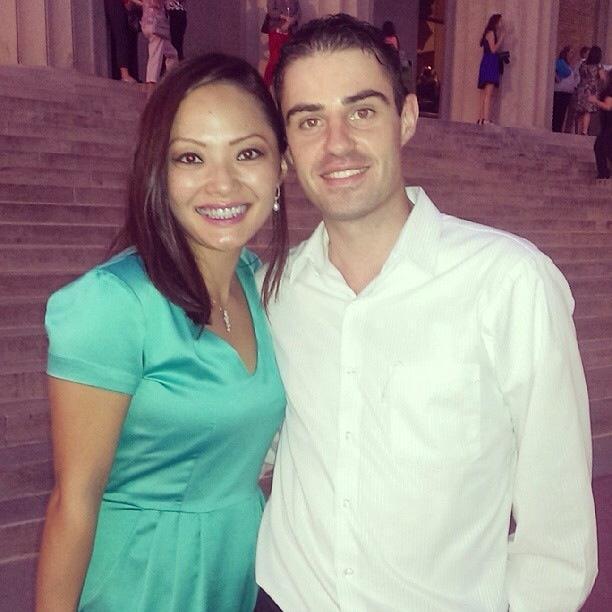 Date night as a new young couple watching "The Wicked" with friends.