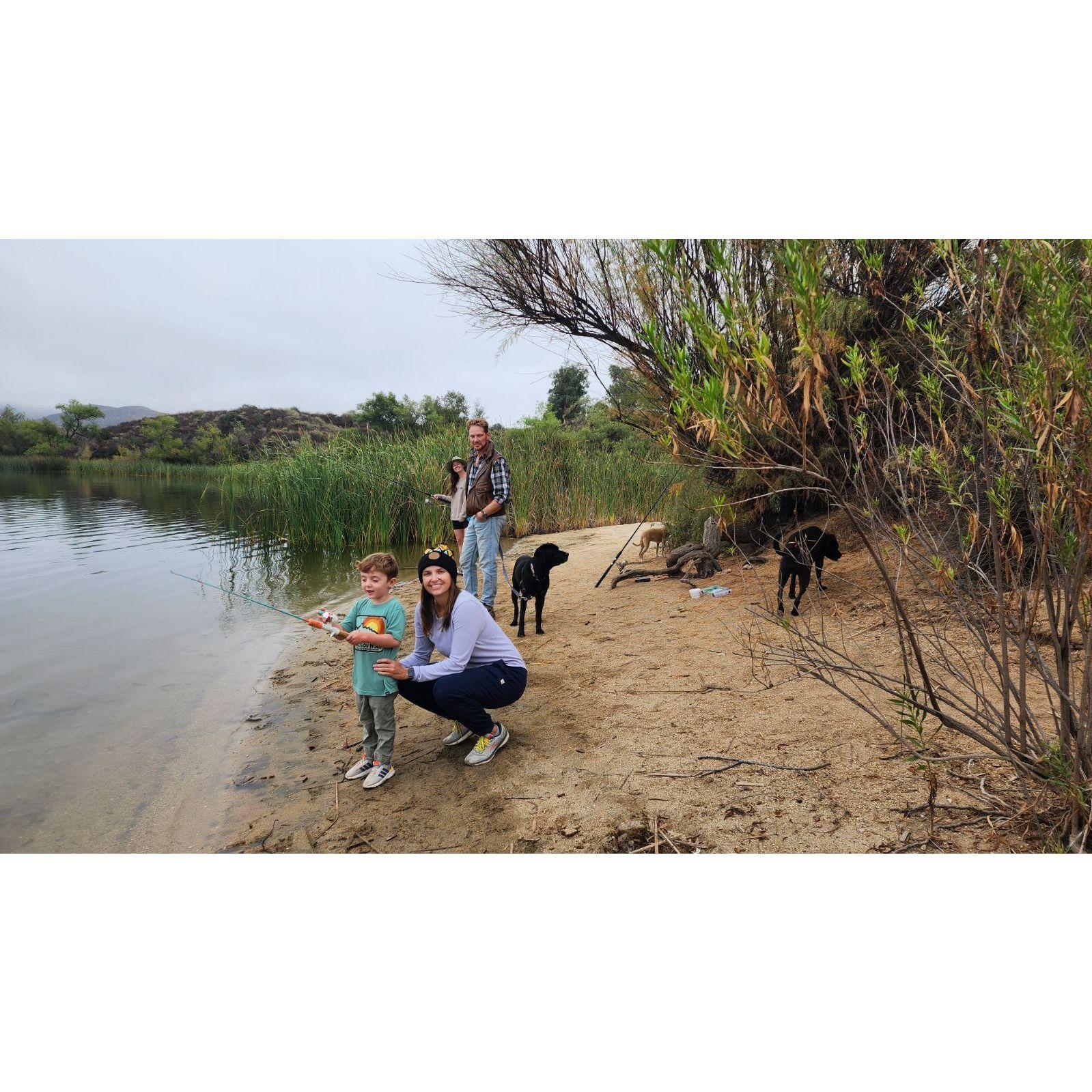 Fishing with family in southern California - Fall 2023.