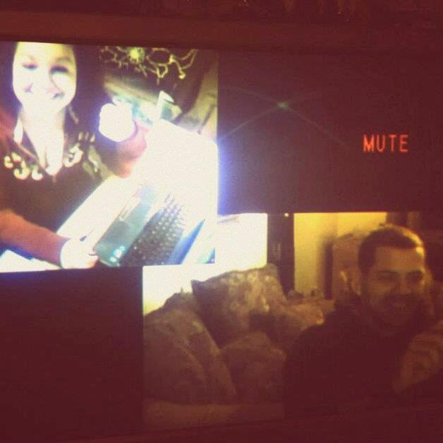 Our first phone call (Videophone for deaf people)