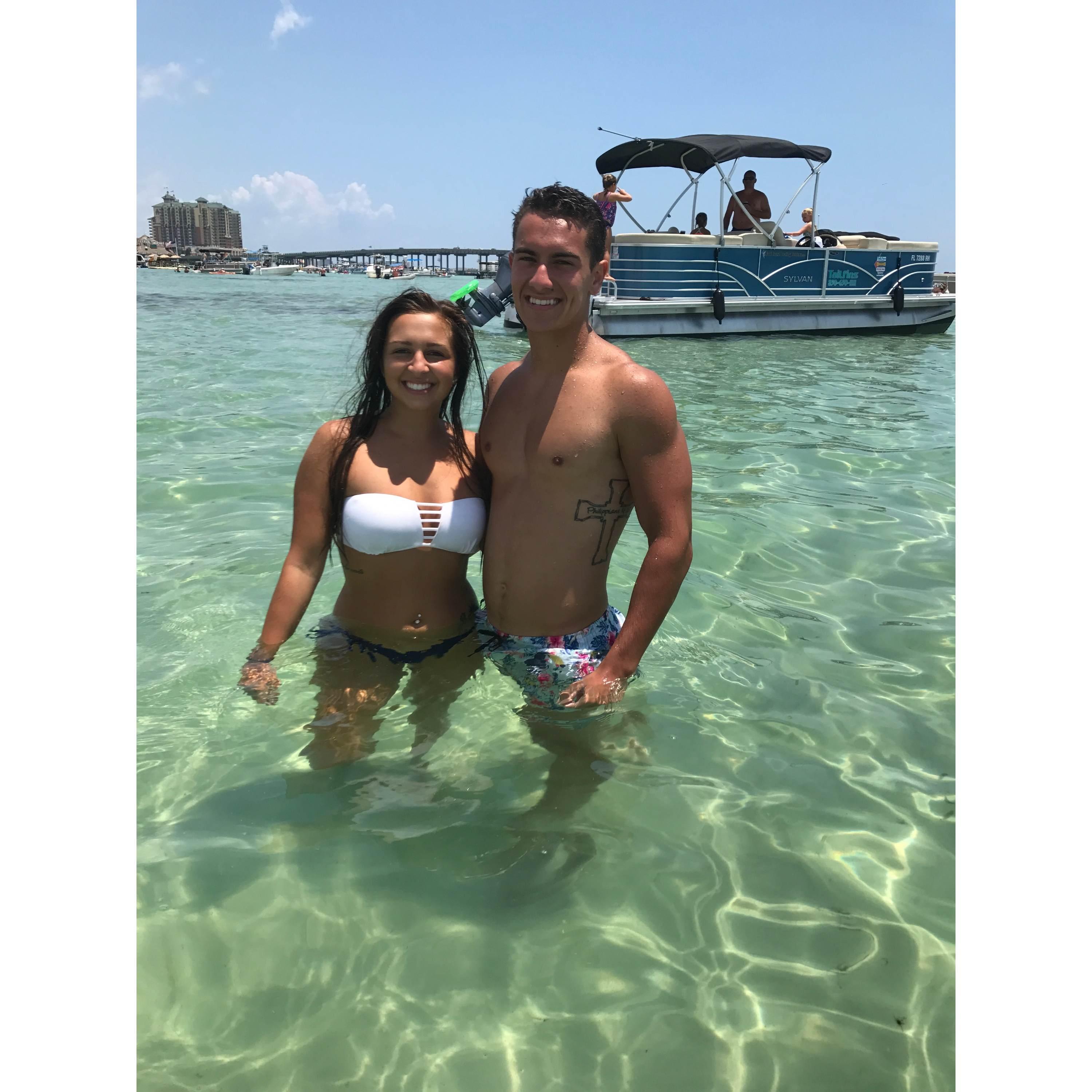 Crab Island boat day!