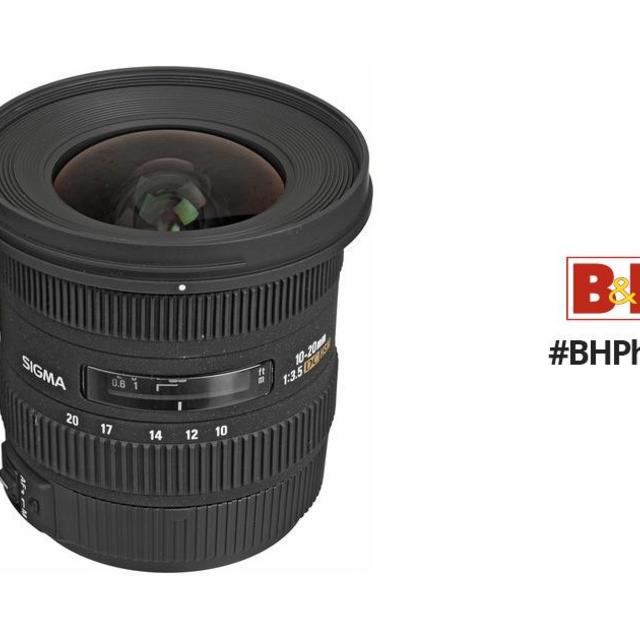 Sigma 10-20mm f/3.5 EX DC HSM Lens for Canon EF