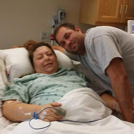 July 31,2014
Excuse the swelling, this was taken within minutes after i woke up from anaesthesia on the day Alaina was born. The moment he told me our baby girl was going to be okay.