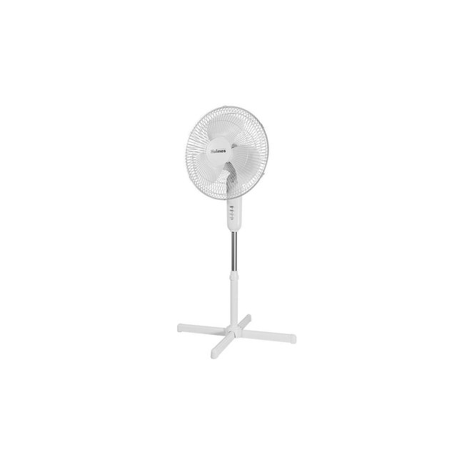 Holmes 16" Oscillating 3 Speed Manual Stand Fan White
