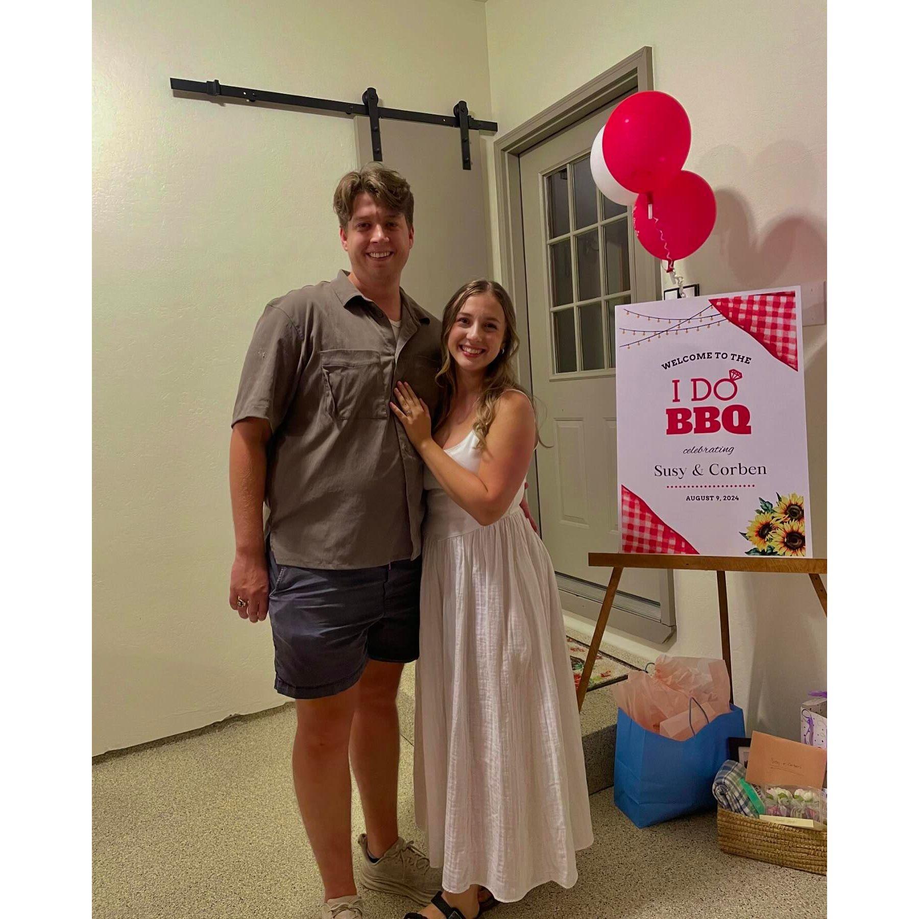 Our engagement party!