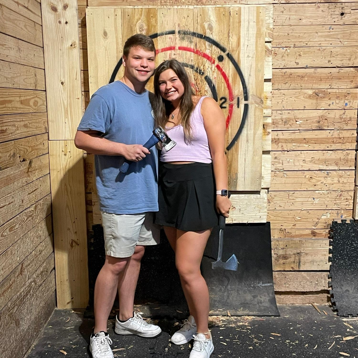 August 2021: Our first non-selfie pic!