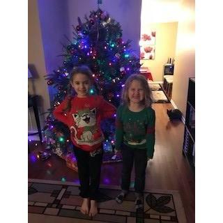 The girls got into the act too!