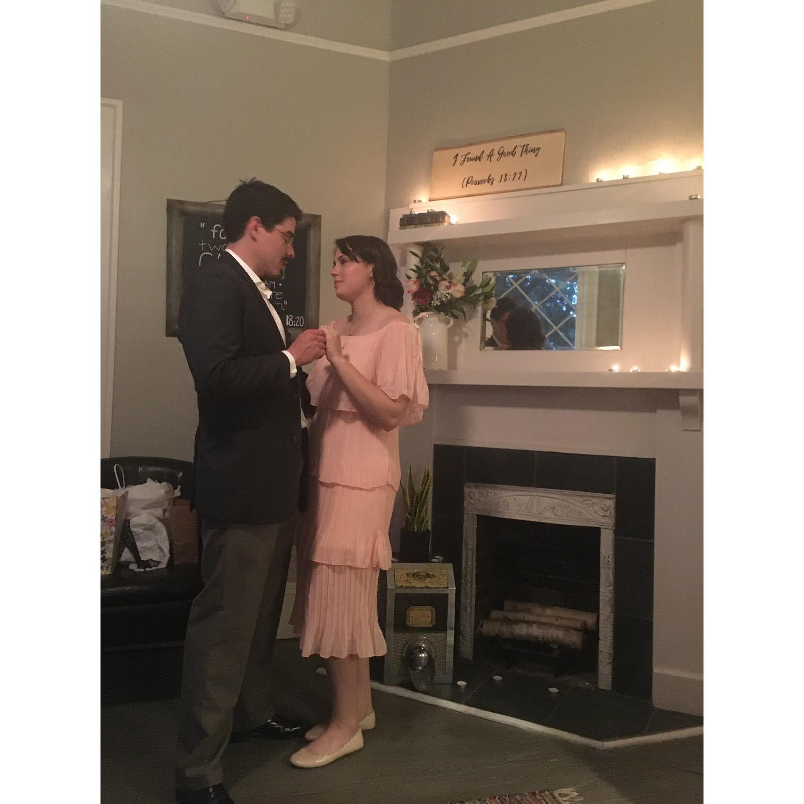 Our engagement party