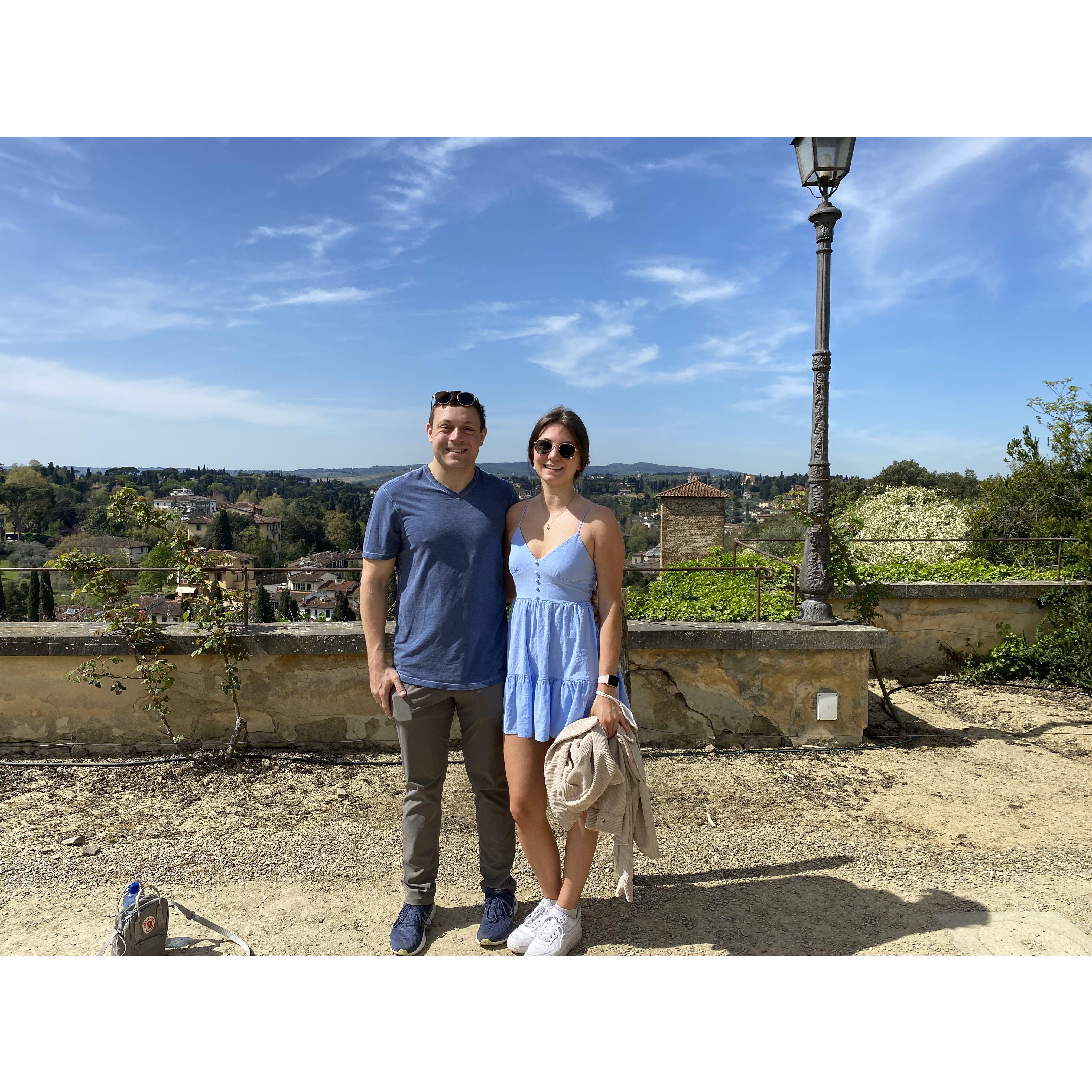 Florence! Had the most perfect weather even though we inadvertently went on easter weekend.