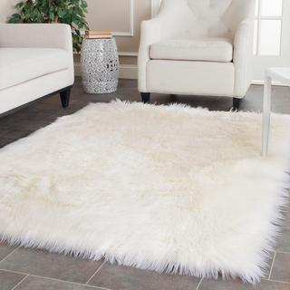 Faux Sheepskin Rug