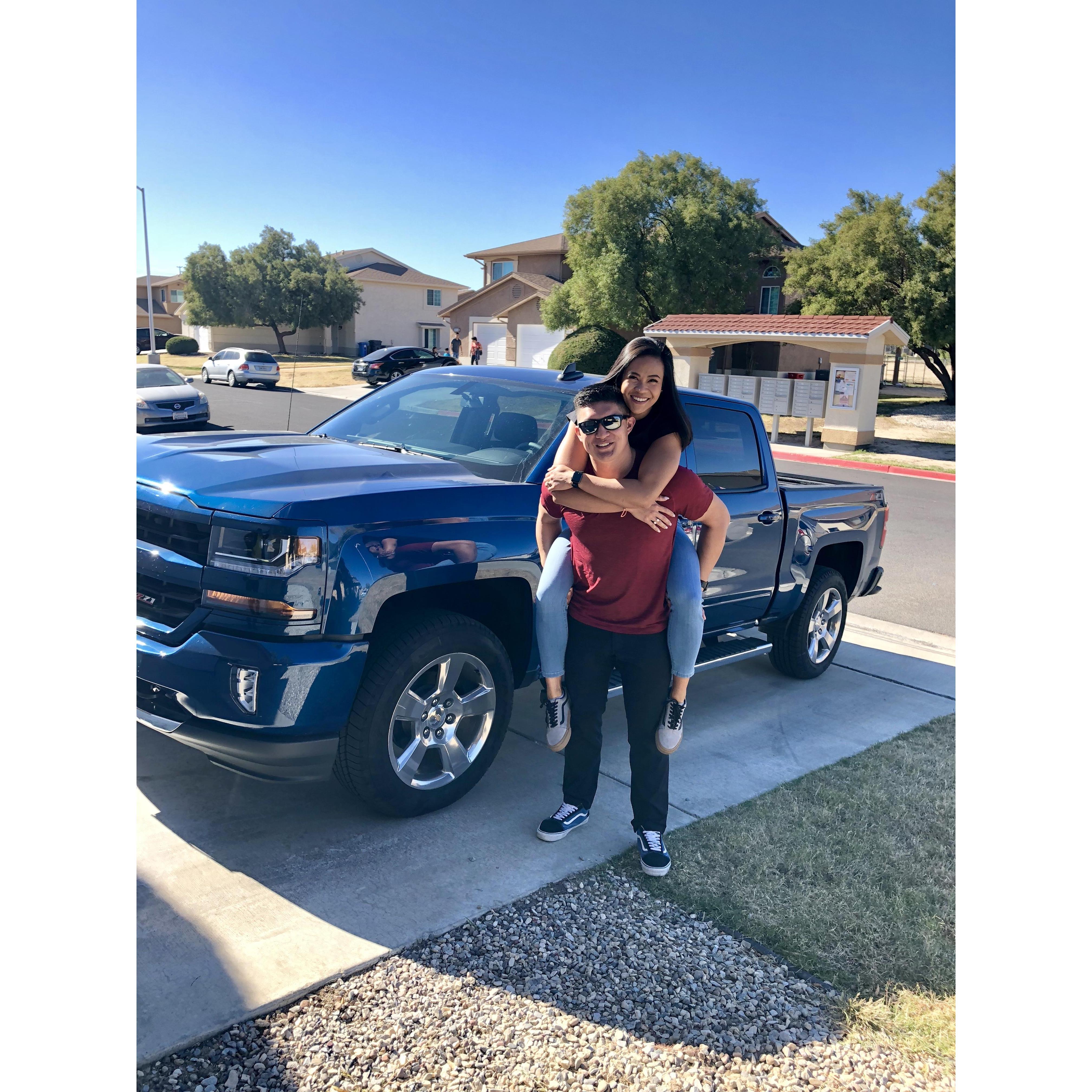 Jo's truck