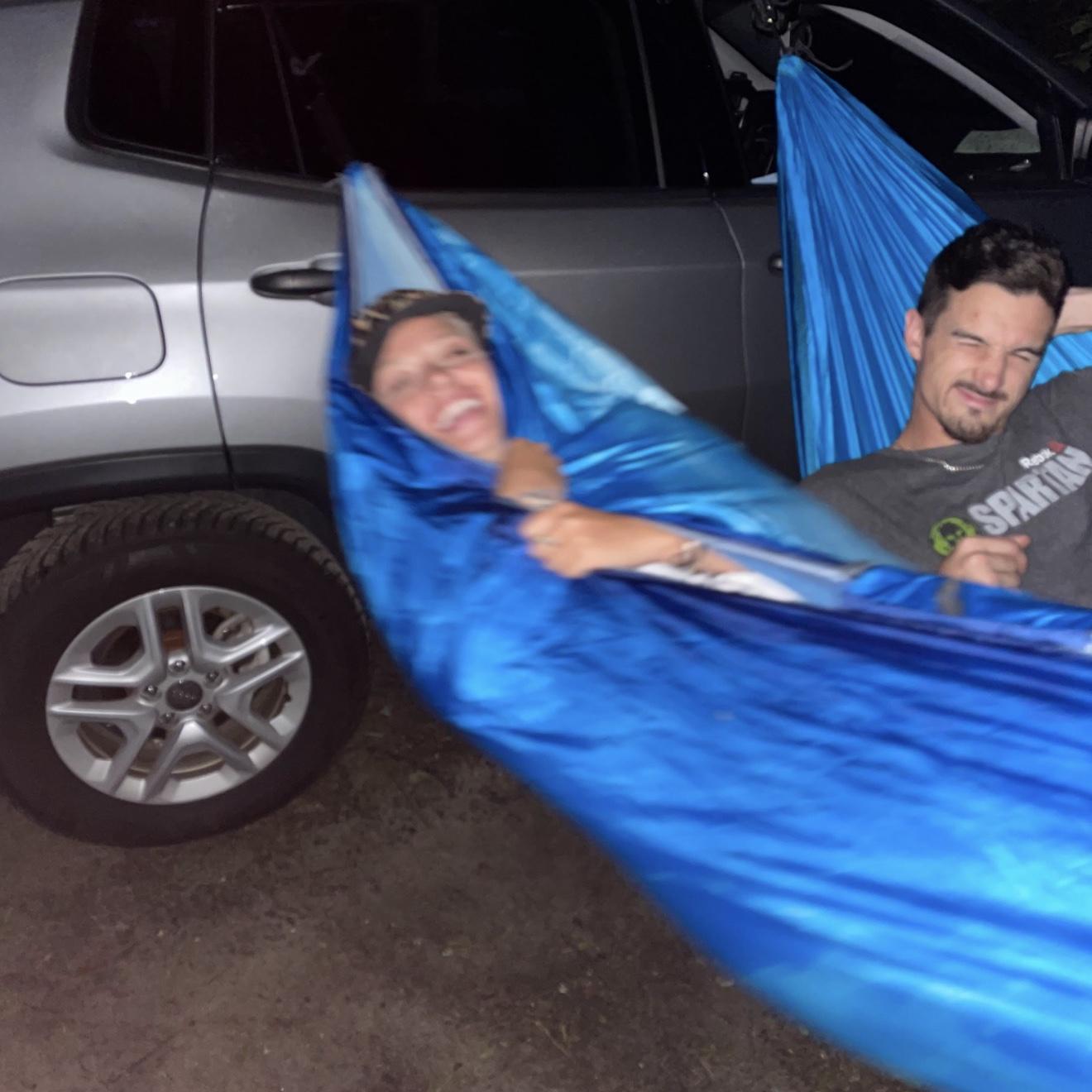 Late night camping adventures in Rhode Island with our besties