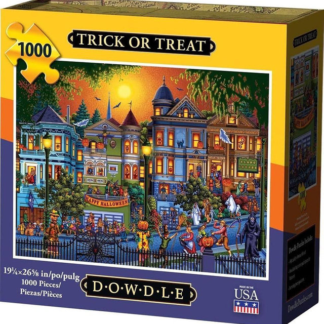 Dowdle Jigsaw Puzzle - Trick or Treat - 1000 Piece