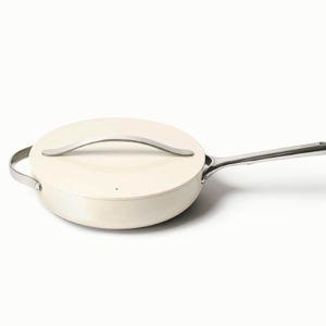 Sauté Pan | Large Sauté Pan with Lid | Induction, Gas, & Electric Safe