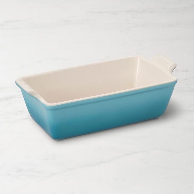 Le Creuset Heritage Stoneware Loaf Pan, Caribbean