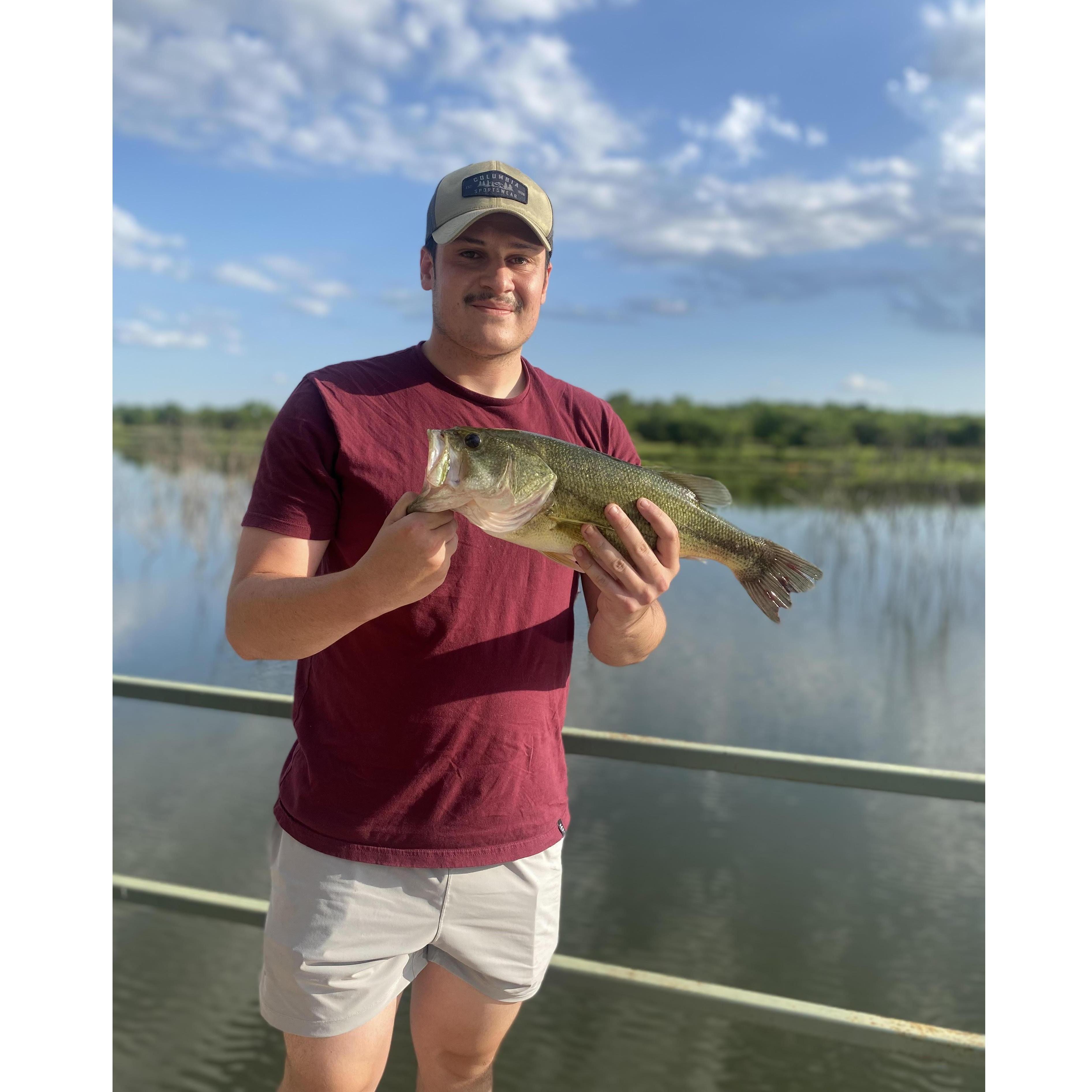 From our favorite Airbnb fishing trip!