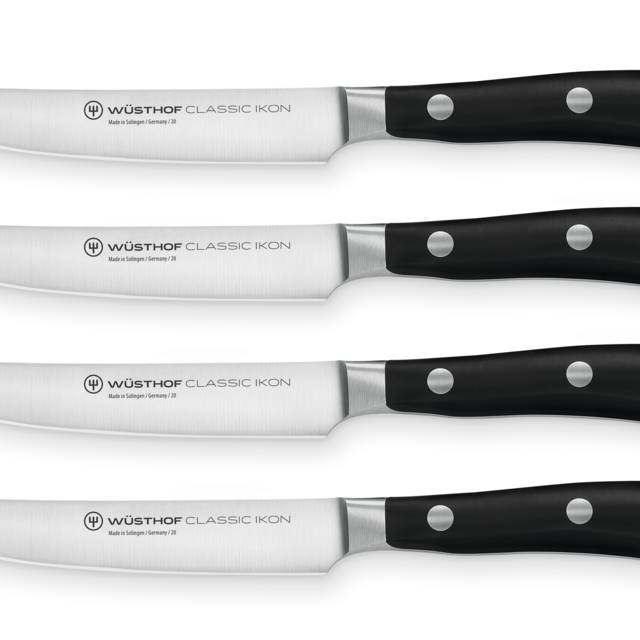Wusthof Classic Ikon 4-Piece Steak Knife Set