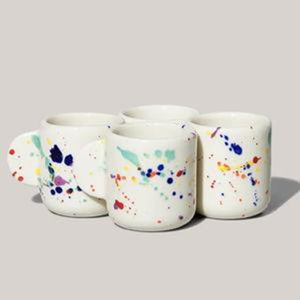 Espresso Cup Set of 4 in Confetti
