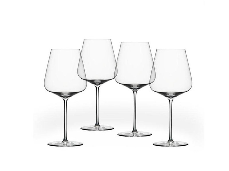 Zalto Hand-Blown Bordeaux Wine Glasses (Set of 4)