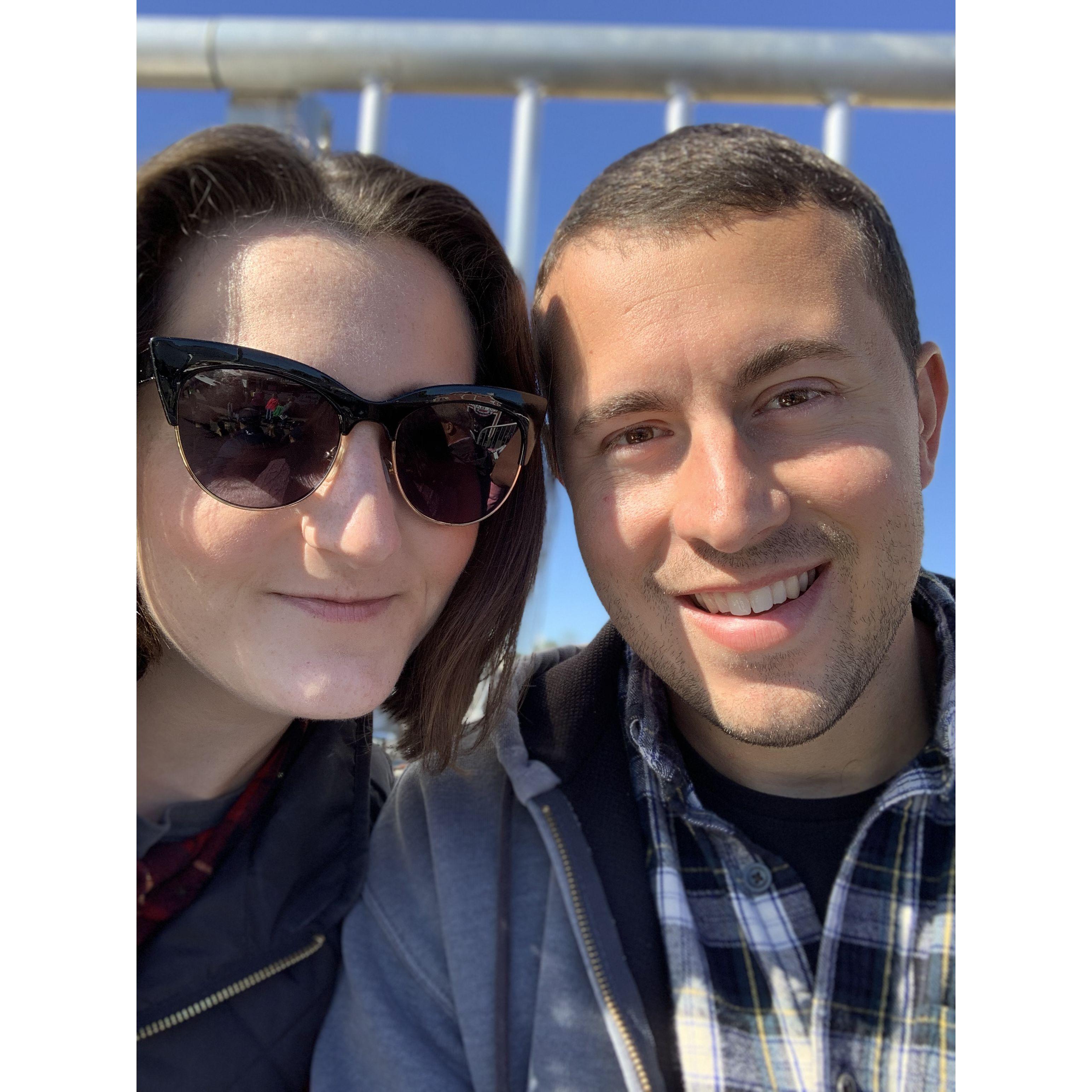 “Can we PLEASE go watch the pig races?!” “Fine” “Can we take a selfie?” “…fine” - Topsfield Fair circa 2019