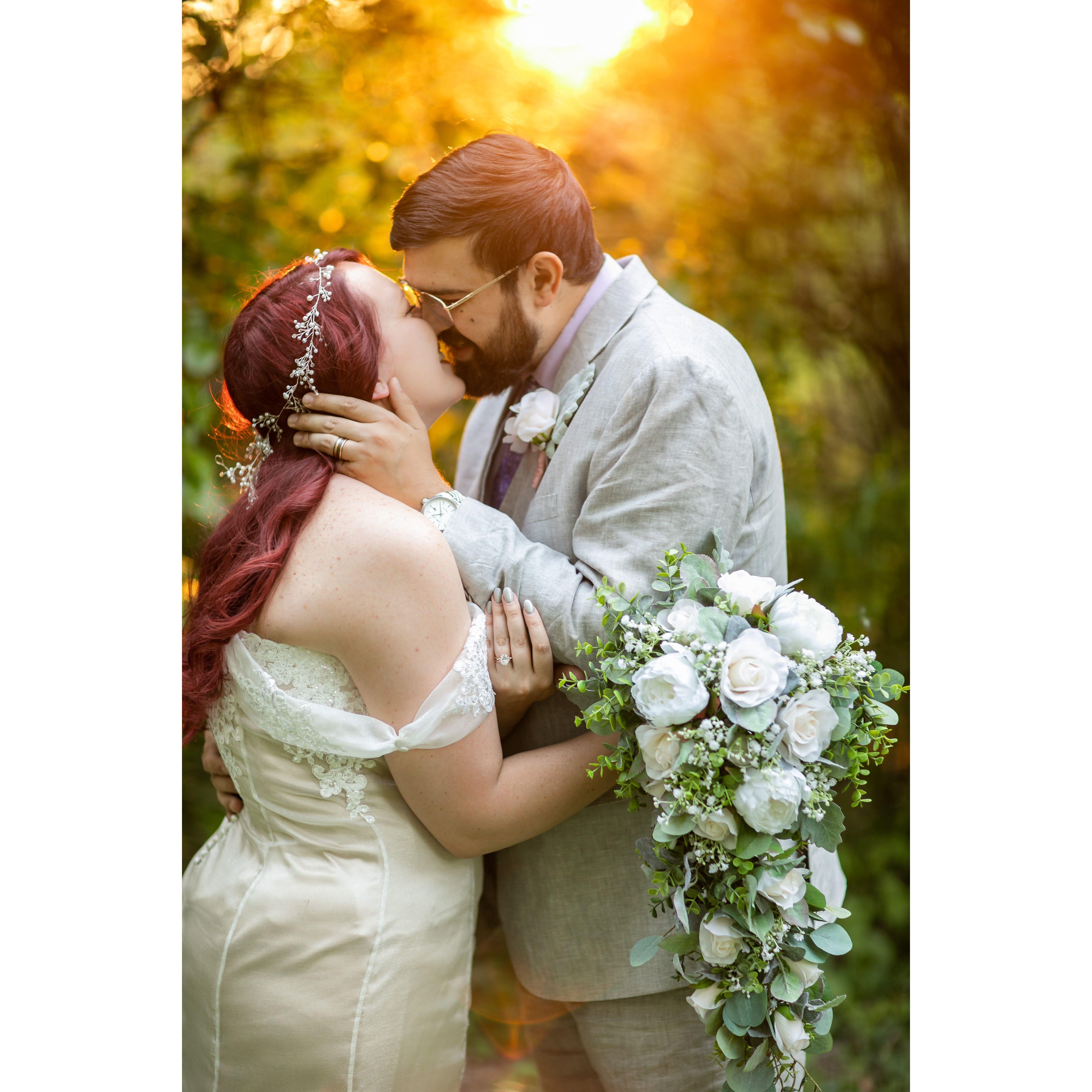 We are happy to have each other in sickness and in health, for richer or poorer, for the rest of our lives and beyond