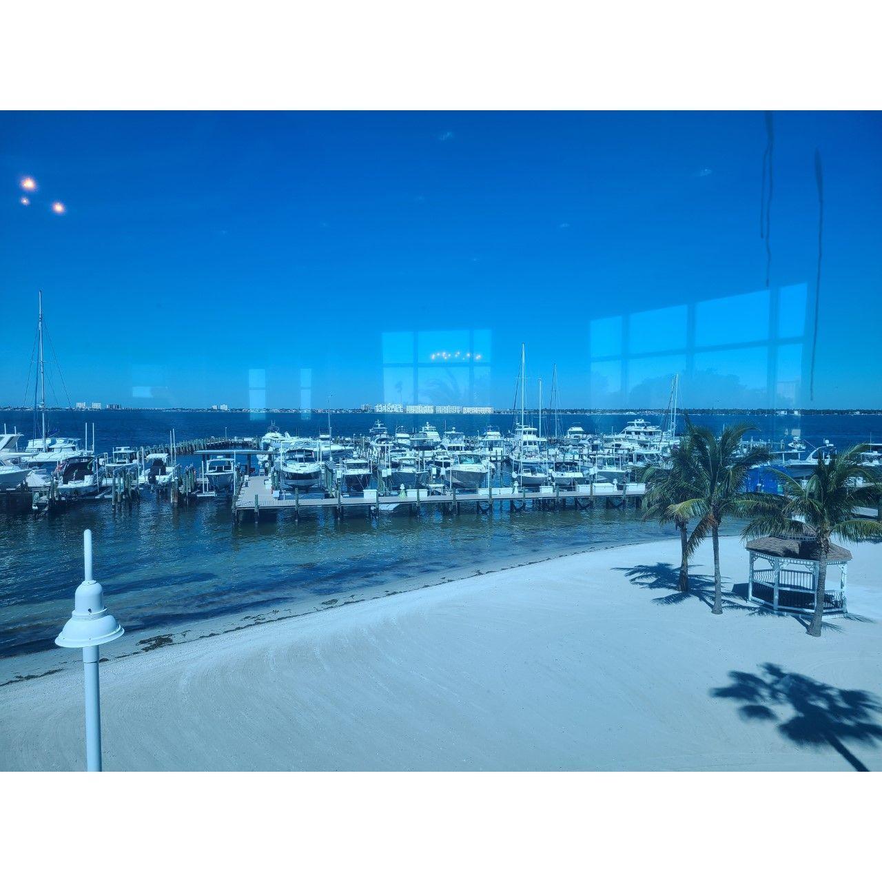 View for dinner/cocktail hour