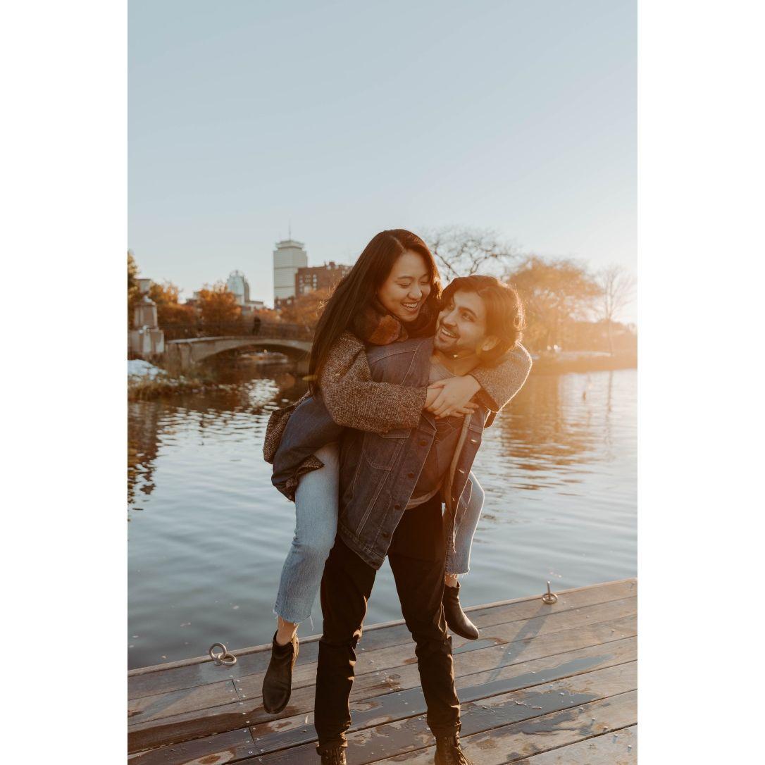 On the day Grace and Rohan got engaged! (2020)