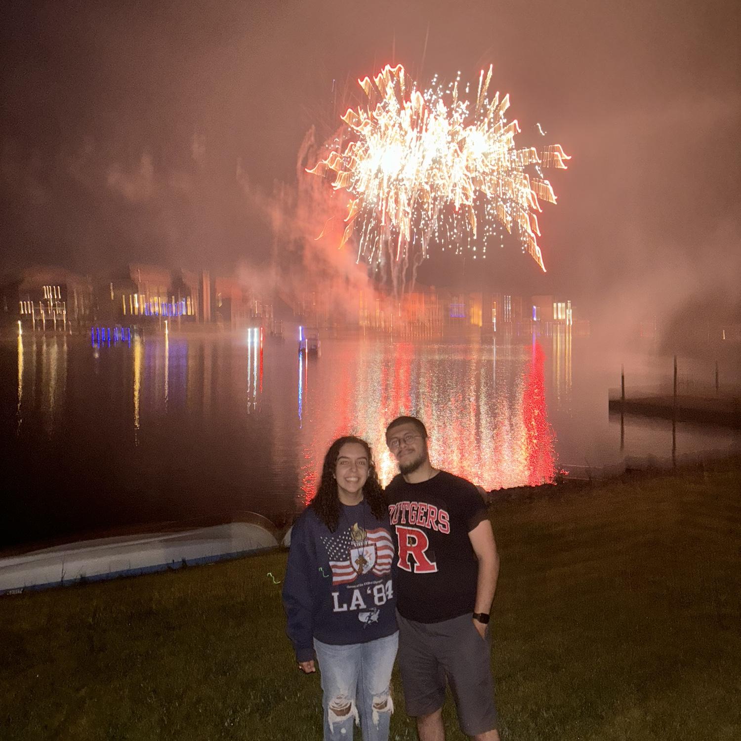 4th of July! David is very patriotic
