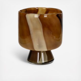 Camou Glass Medium Candle Holder