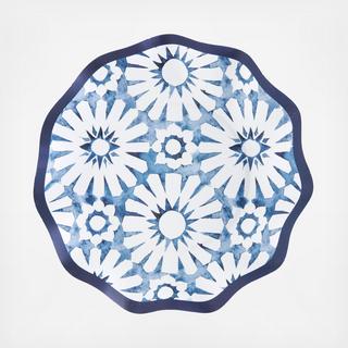 Indigo Batik Appetizer and Dessert Bowl, Set of 16