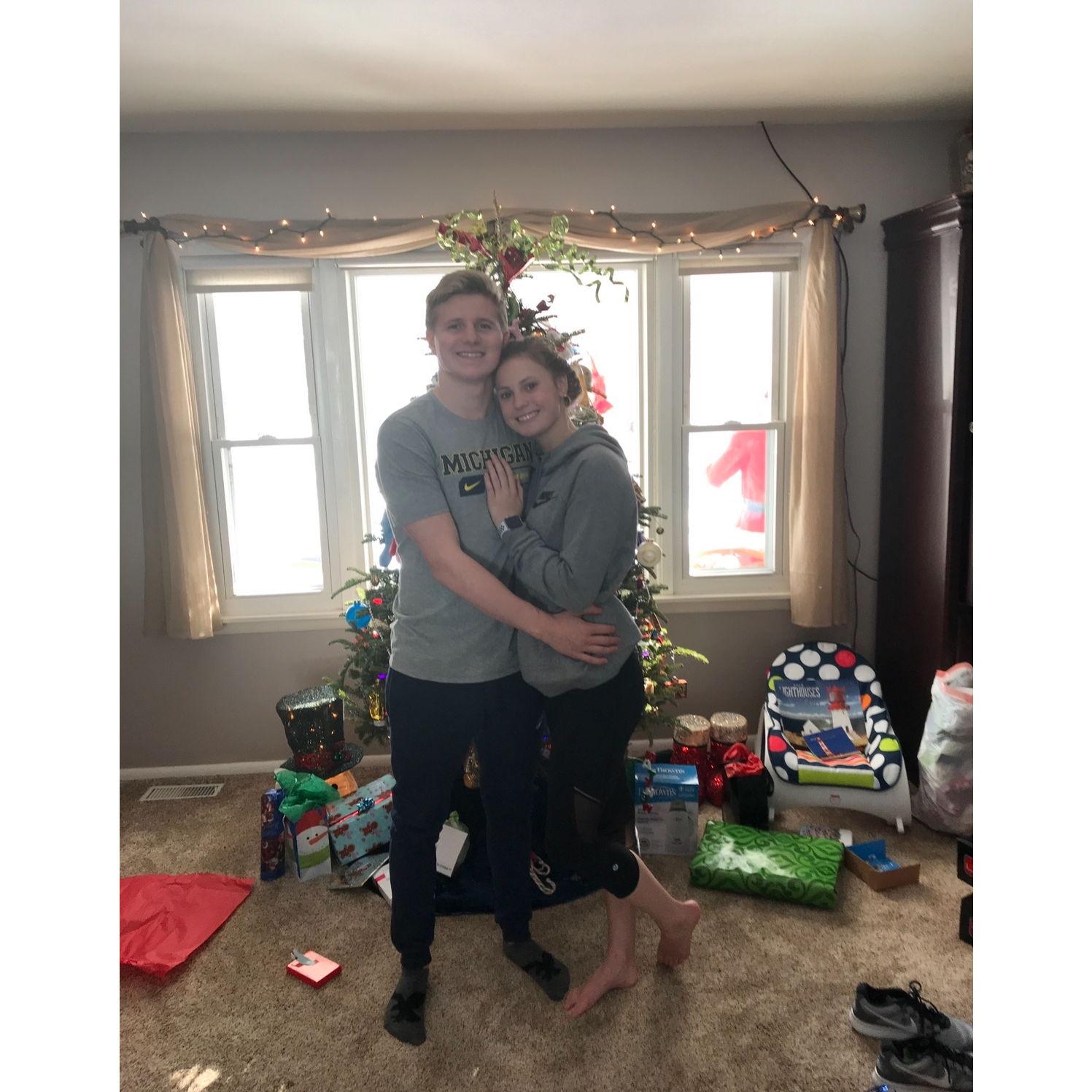 Our first Christmas dating, 2017