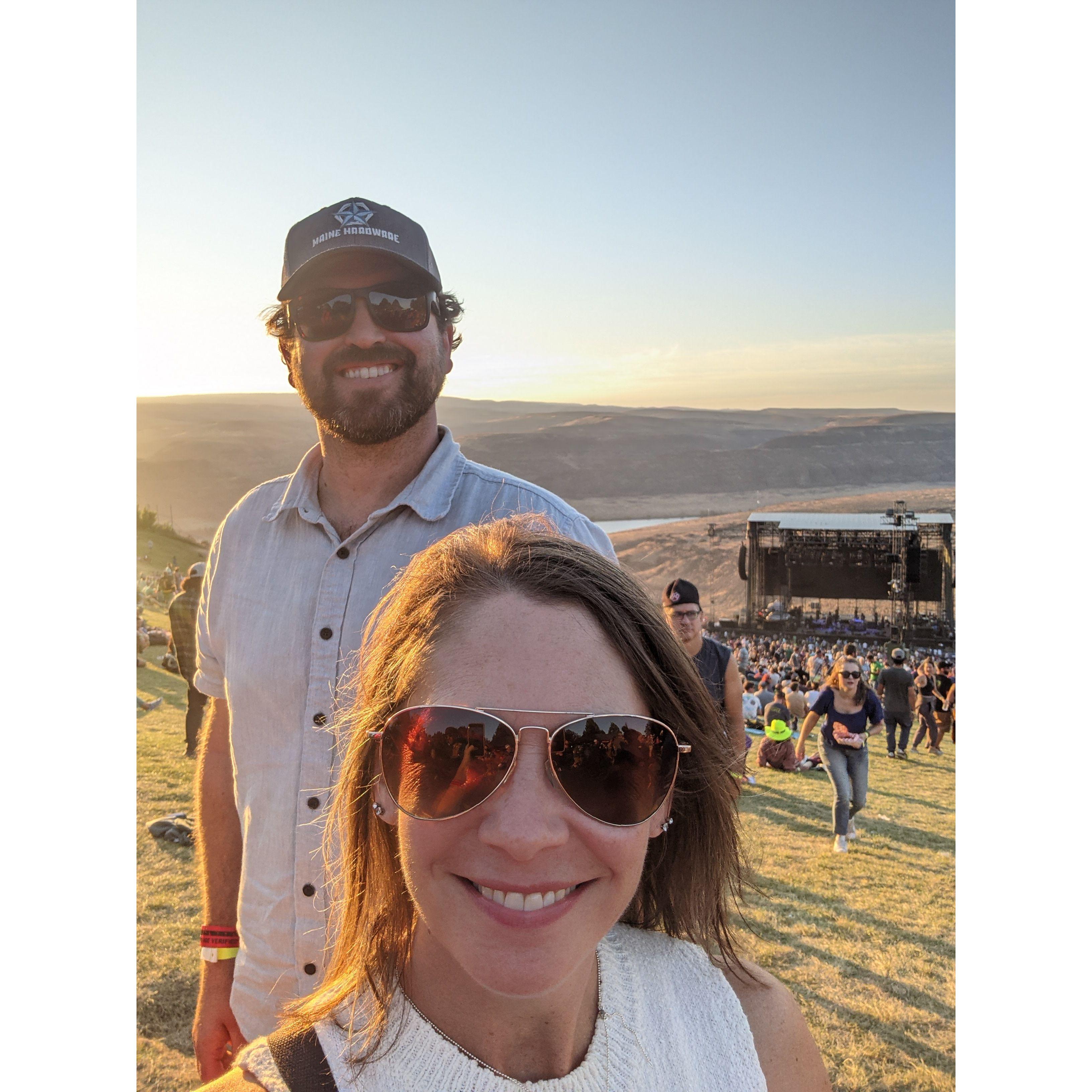 Phish at the Gorge in George, Washington