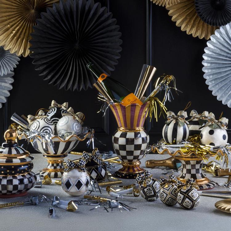 MacKenzie-Childs, Courtly Check Great Vase | Zola