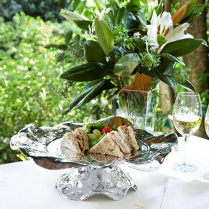 Beatriz Ball VENTO Lola Round Pedestal Platter 6432