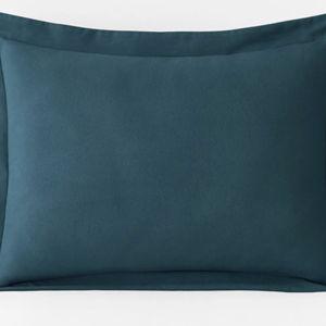 Classic Ultra-Cozy Cotton Flannel Sham - Teal, King
