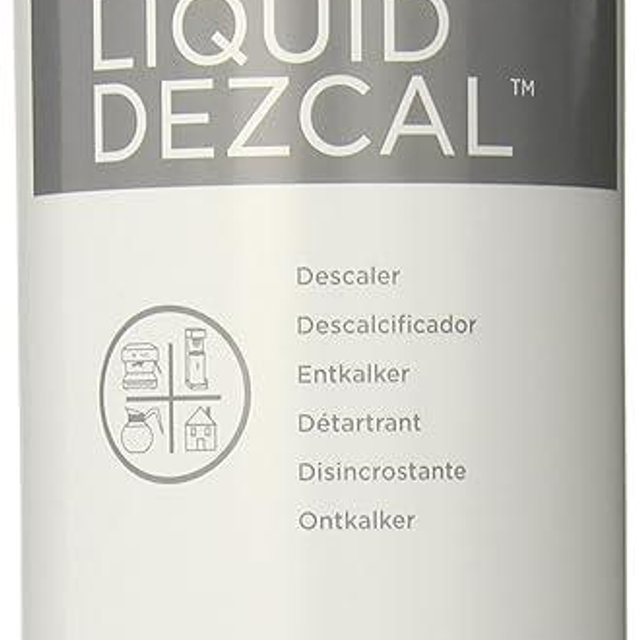 Urnex Liquid Dezcal Activated Descaling Solution - 33.6 Ounce (8 Uses) - For Use With Keurig 1.0/2.0, Home Coffee and Espresso Machines, Kettles, Garment Steamers
