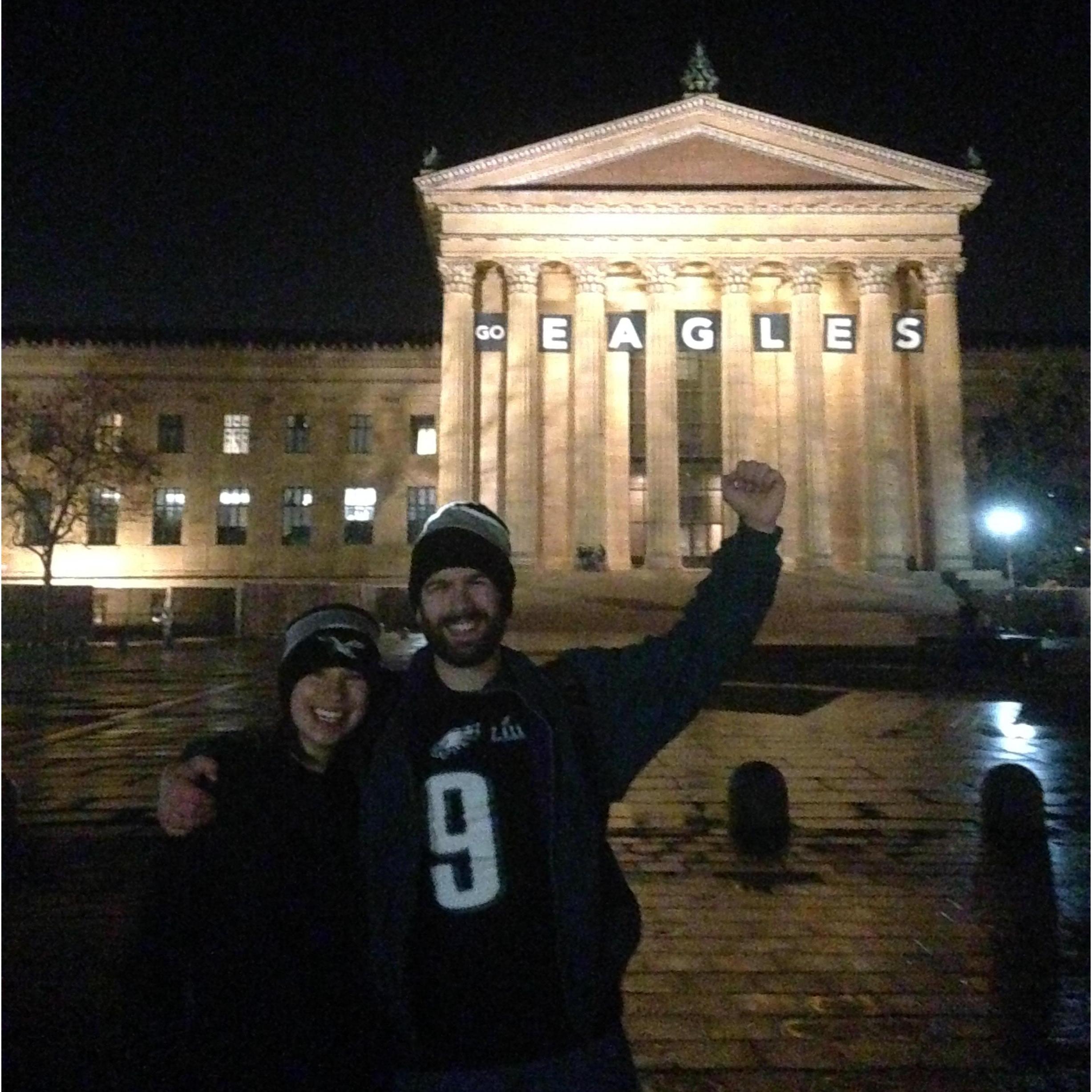 EAGLES WIN THE SUPERBOWL 
Feb 2018