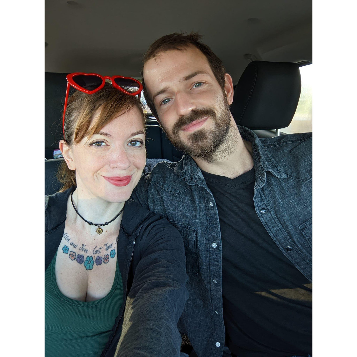 our first trip together, visiting Scarby