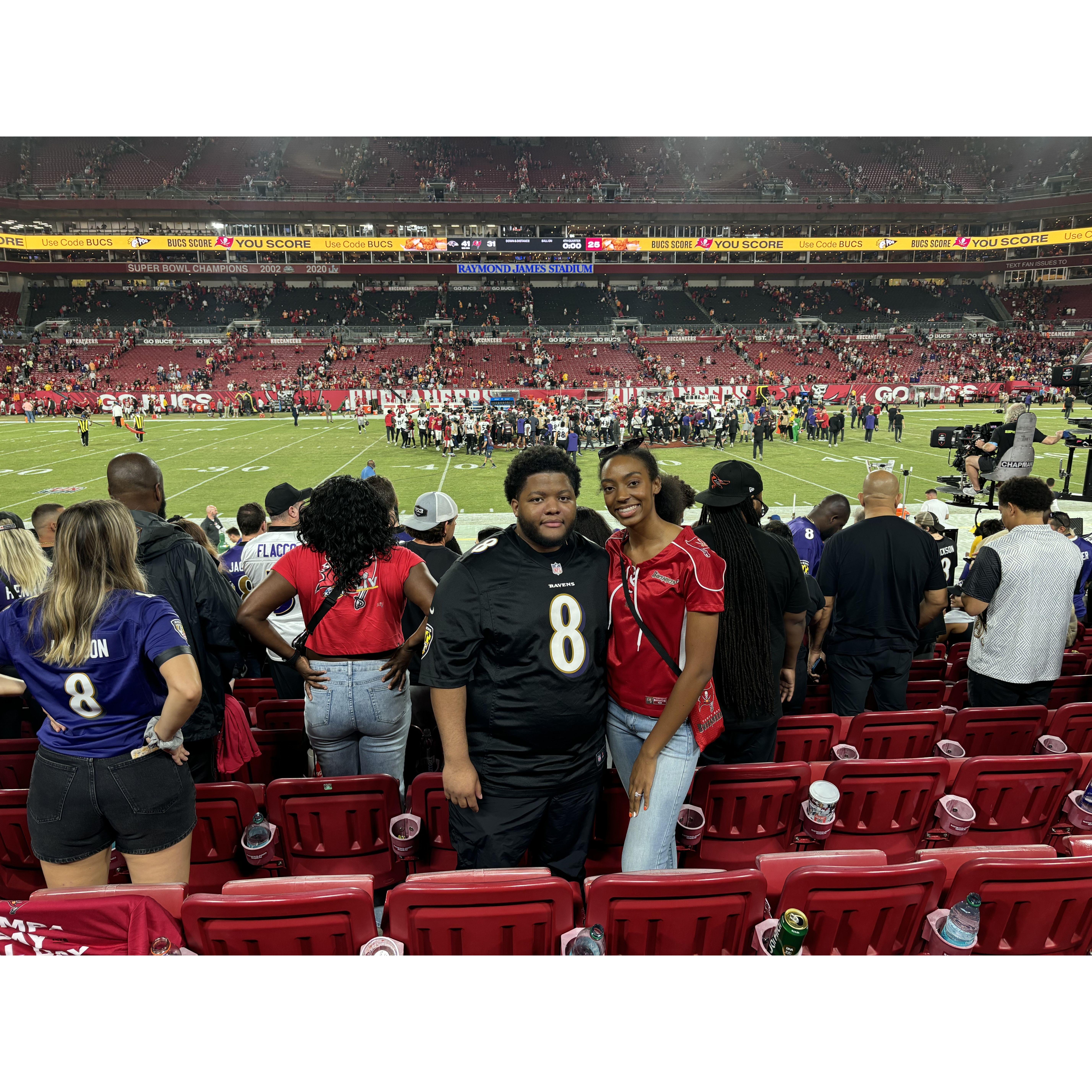 BUCS VS RAVENS- October 2024