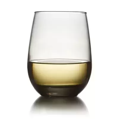 Libbey® Stemless Wine Glasses in Smoke Grey (Set of 6)
