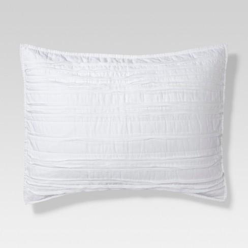 Raw Edge Quilted Sham - Threshold™