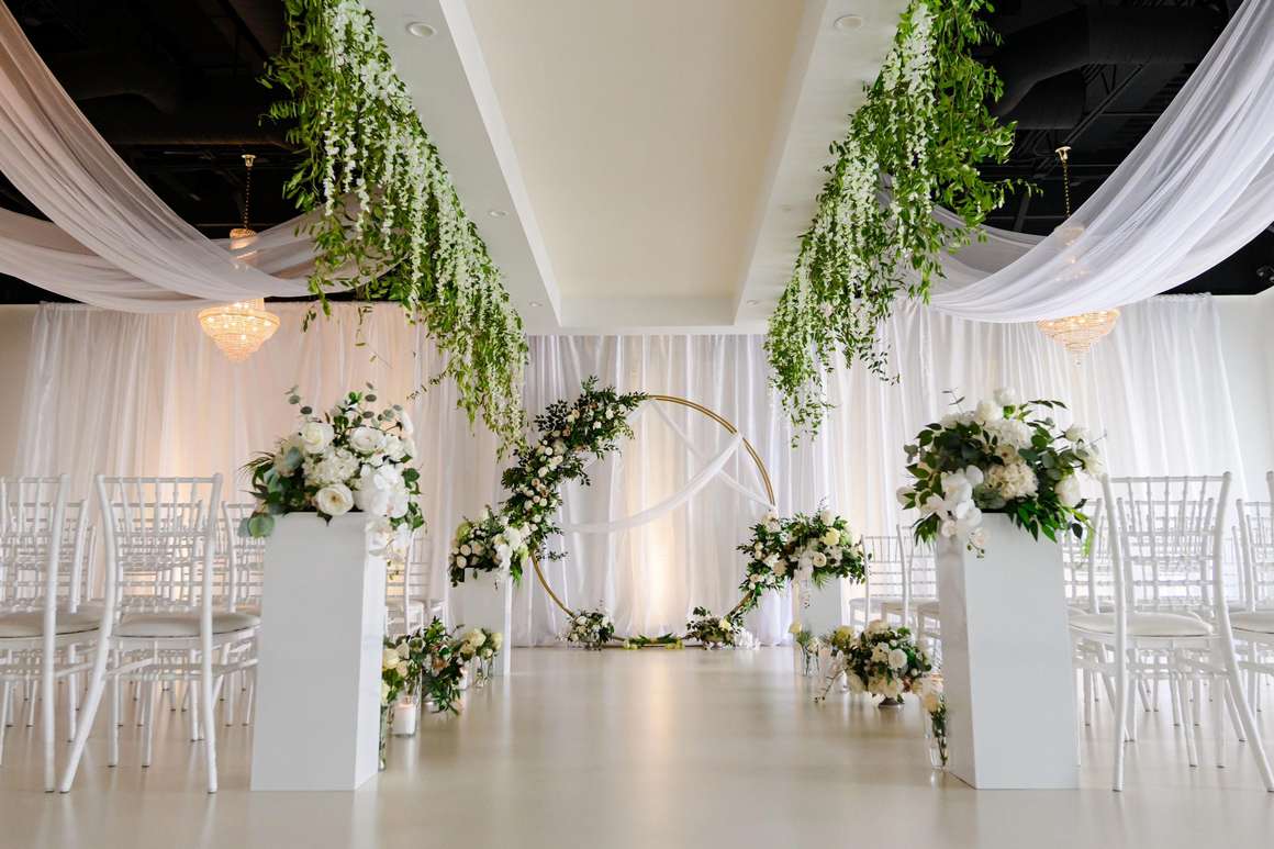 Chandelier Event Venue