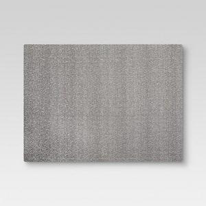 19"x14" Eva Woven Placemat Gray - Threshold™