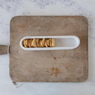 Marble Cracker Dish