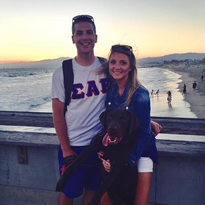 Reunited with Charlie on the 4th of July!