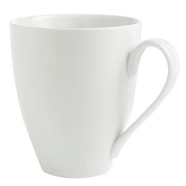 Organic Shaped Mugs (Set of 4) - White