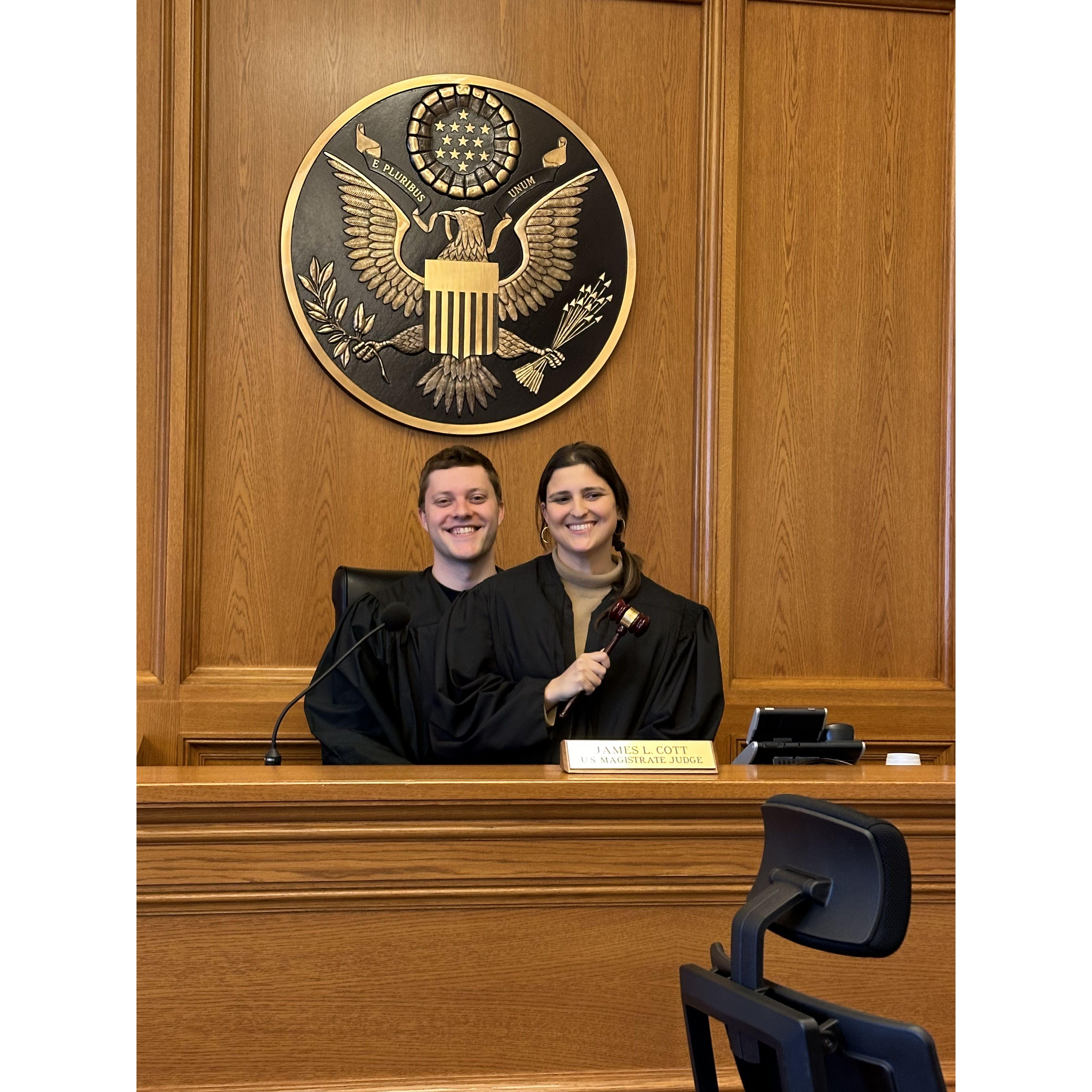 There probably won't be another Judge Cott in the family anytime soon
