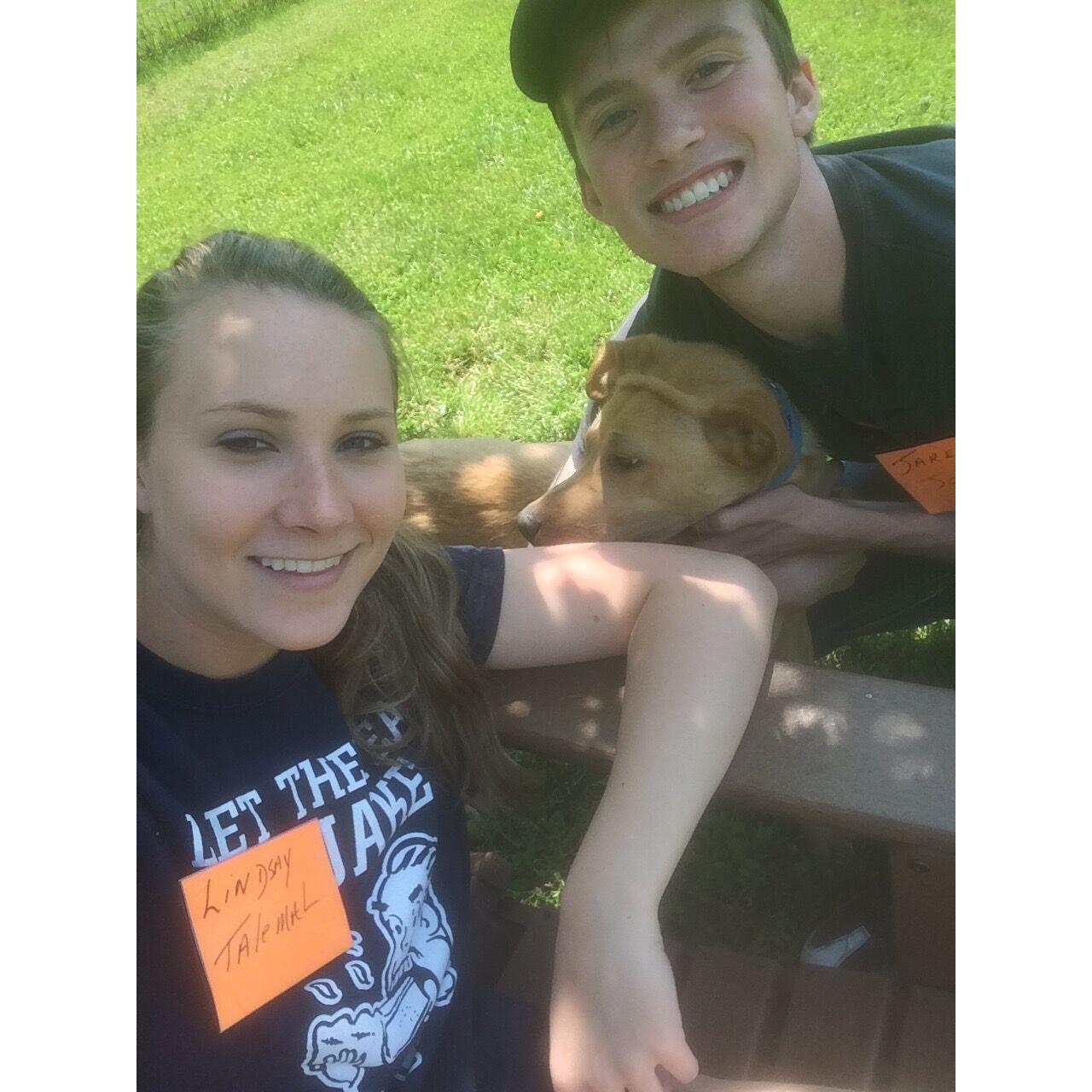 MAY 2016: Completed our senior project together volunteering at an animal shelter