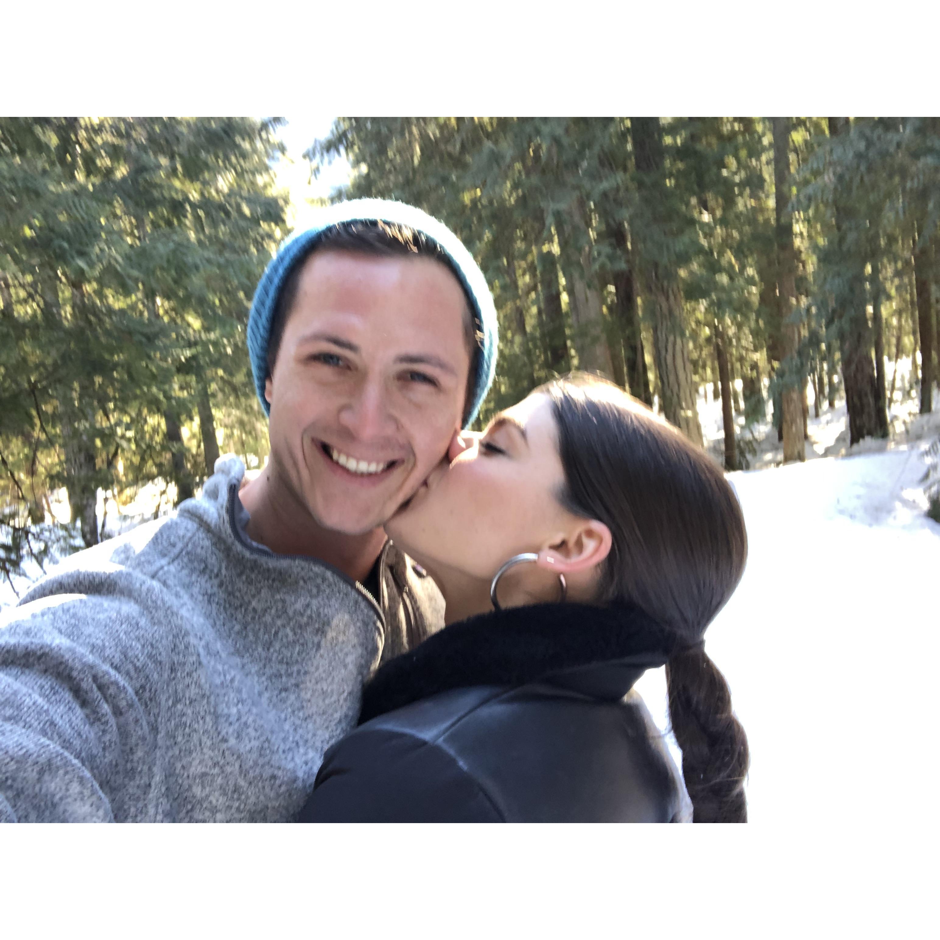 Right after the first time we exchanged "I love you(s)" (Whistler, Canada | March 2019)