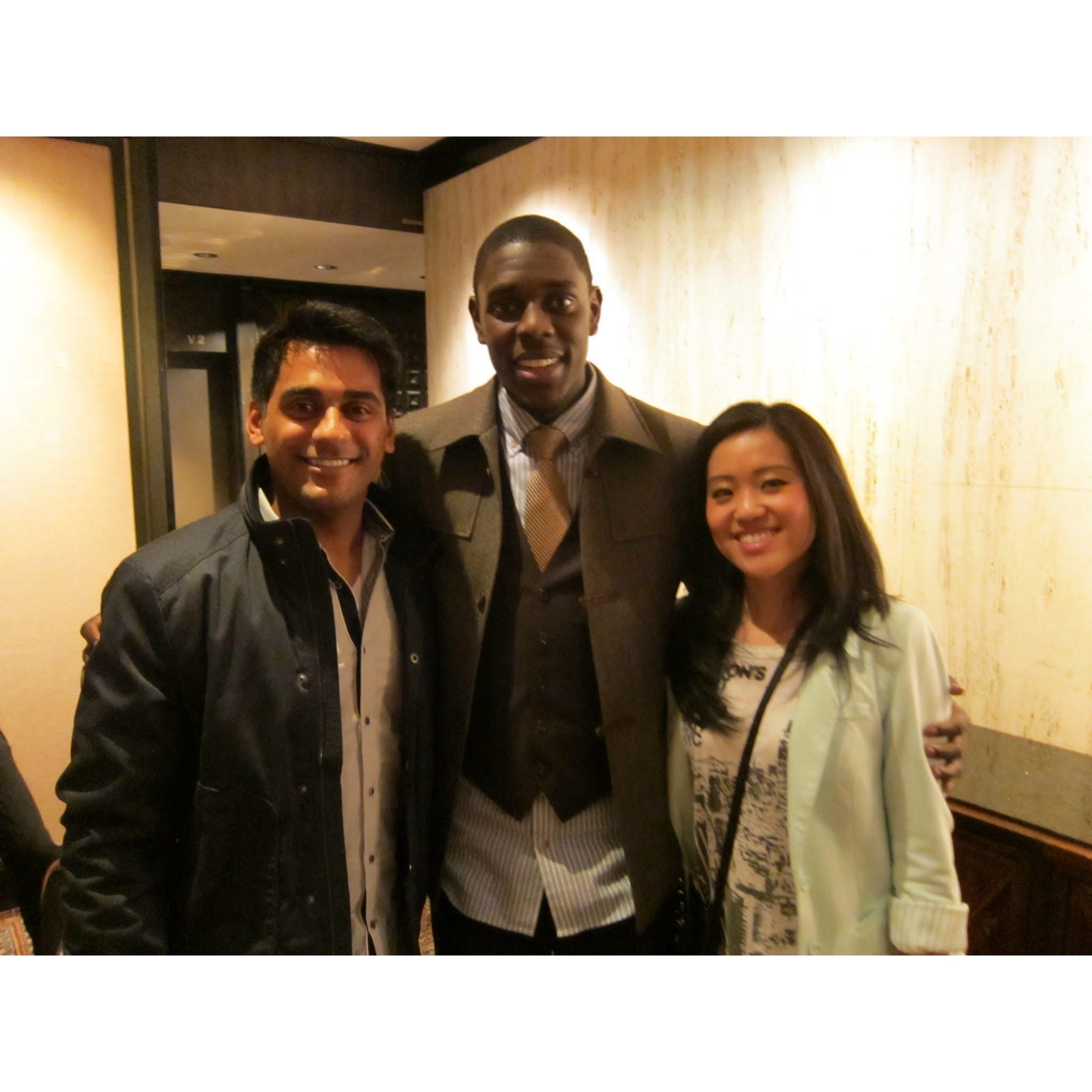 With Jrue Holiday at the NBA All Star weekend!