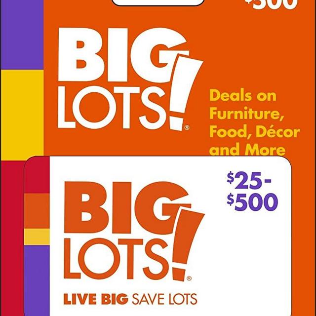 Big Lots! Gift Card